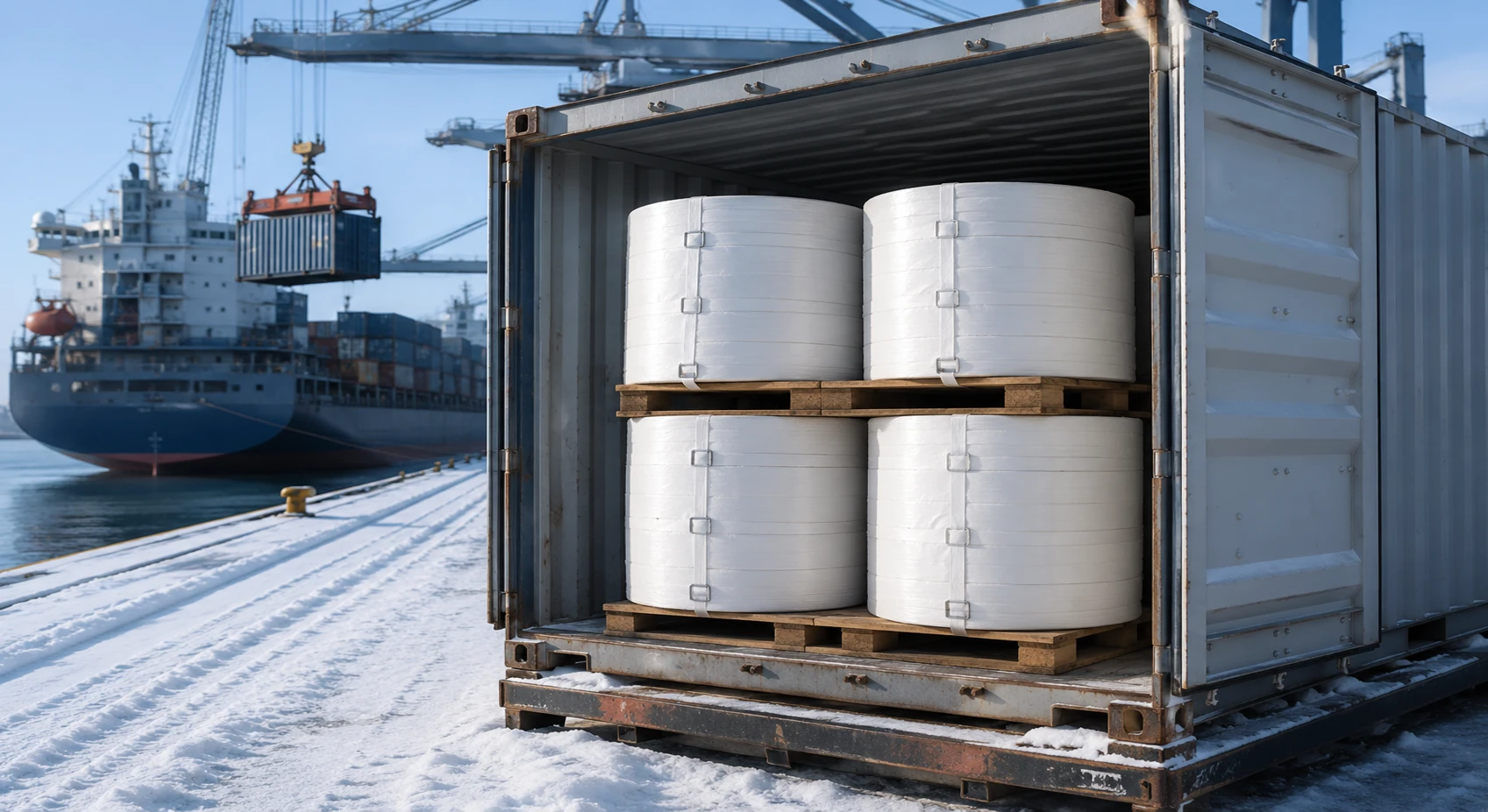 Composite Cord Strap Exporter Slovakia — Greenstrix Industrial Packaging